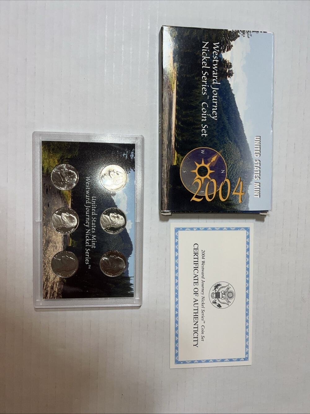 2004-2006 Westwood Journey Nickel Series Coin Set w/COA – United States Mint